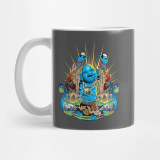 Happy Kustom Kulture Buddha Mug